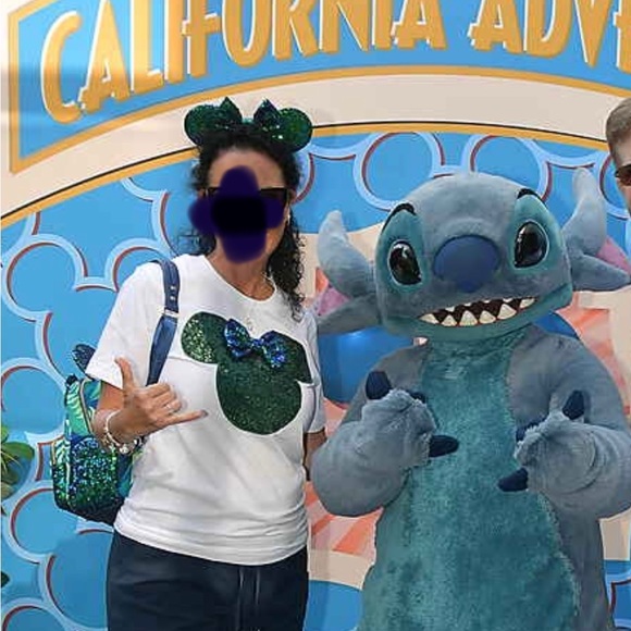 EUC Disney Sequin Minnie Shirt - Small - Picture 5 of 6